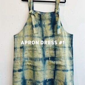Tie-Dye Strapless Dress garnerblue handmade